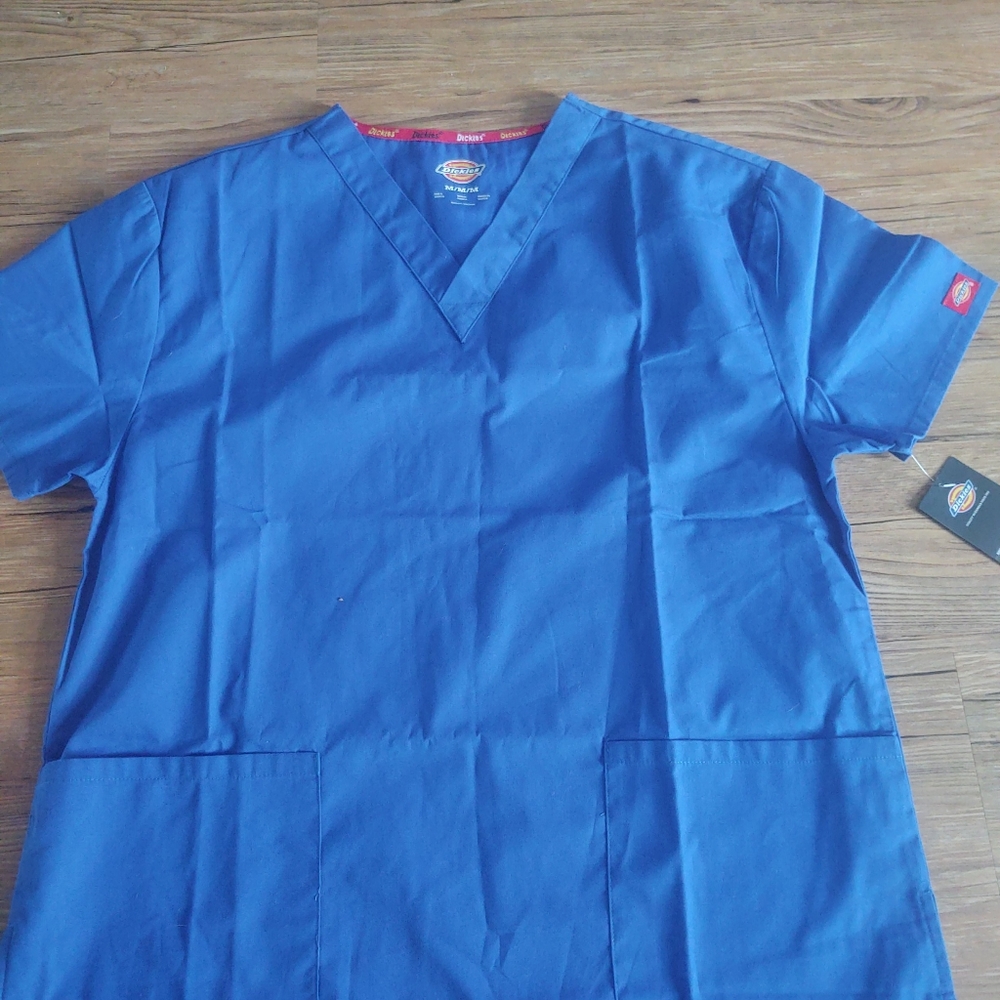 Dickies scrub top unisex Blue